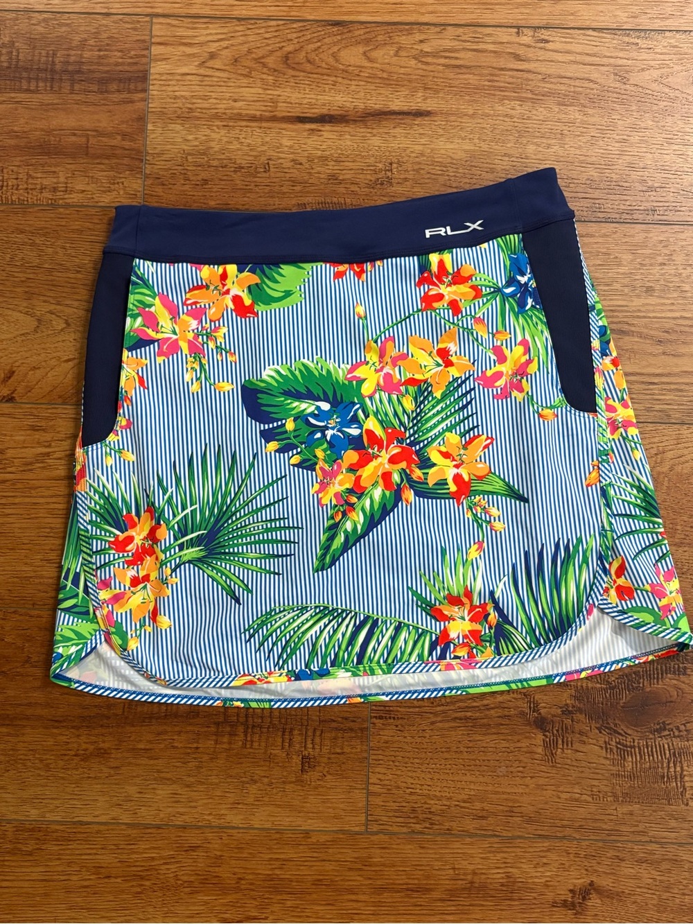 RLX Ralph Lauren Floral Golf Tennis Skort Tropical Print Size M